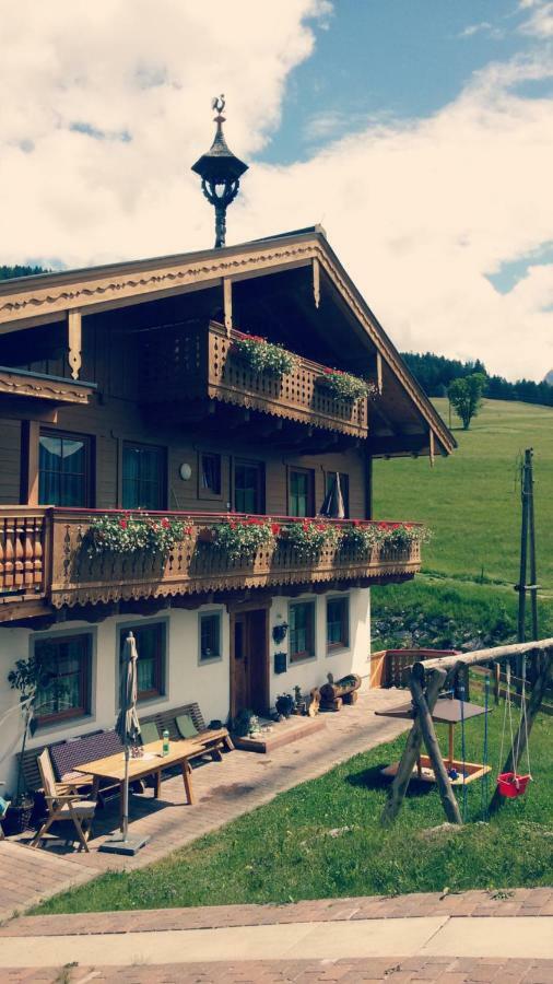 Ferienwohnung Onemooshof Maria Alm am Steinernen Meer Exterior foto